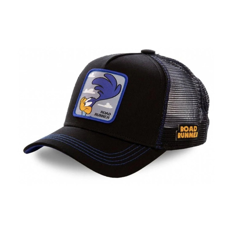 Queue Caps Looney Tunes Beep Beep Cap - Black - قبعة